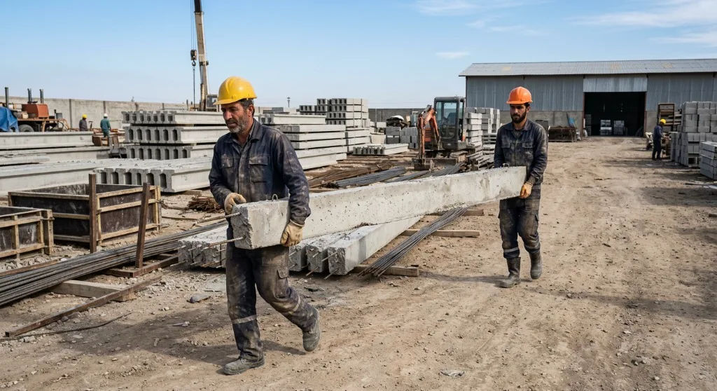 تیرچه بتنی رستم پور